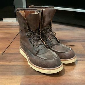Leather Red Wing work boots